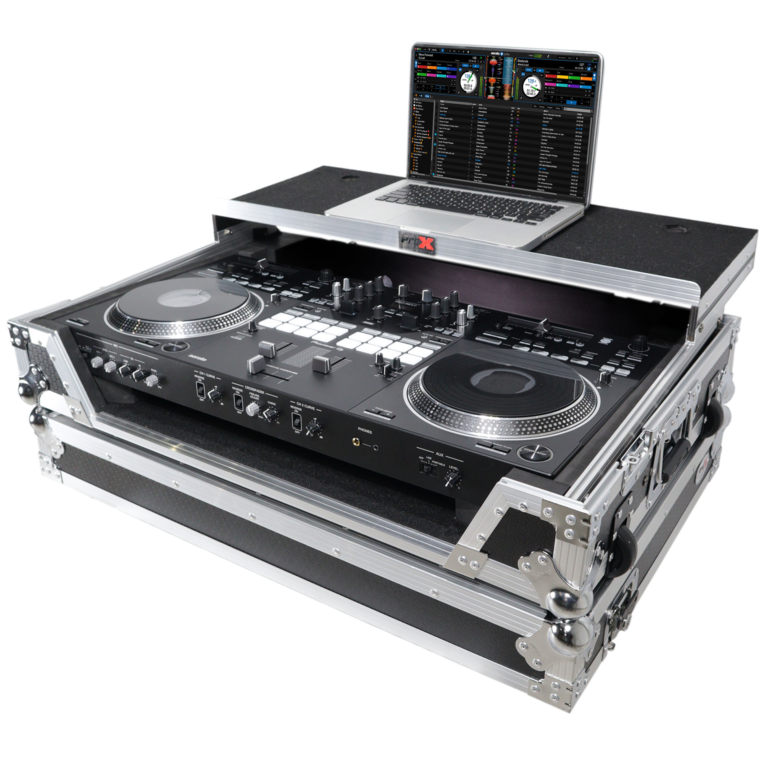 ProX XS-DDJREV7 WLT ATA Style Flight Case for Pioneer DDJ-REV7 DJ