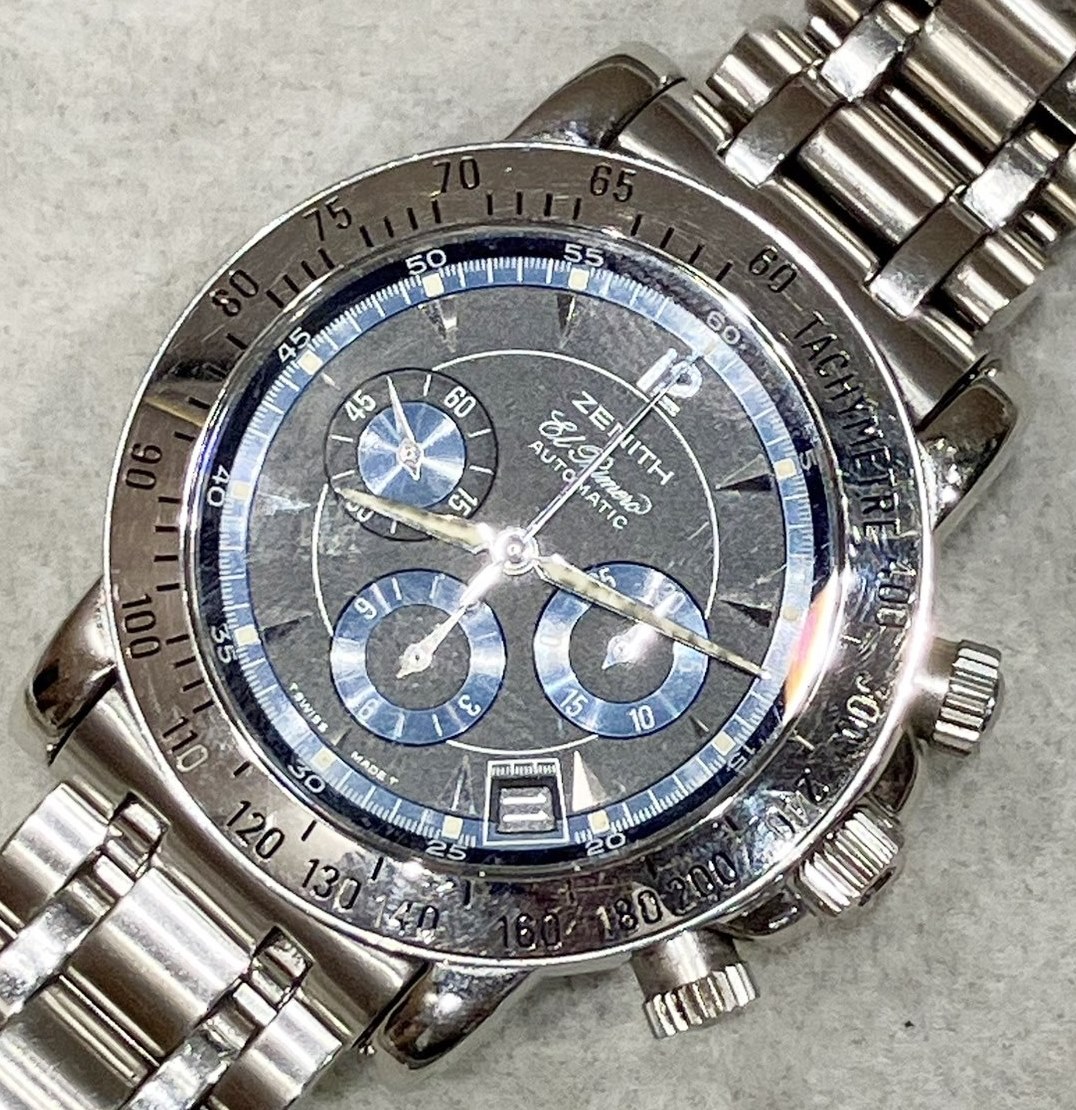 ゼニス レインボー02.0461.400【リューズ不良】お買取金額のご紹介