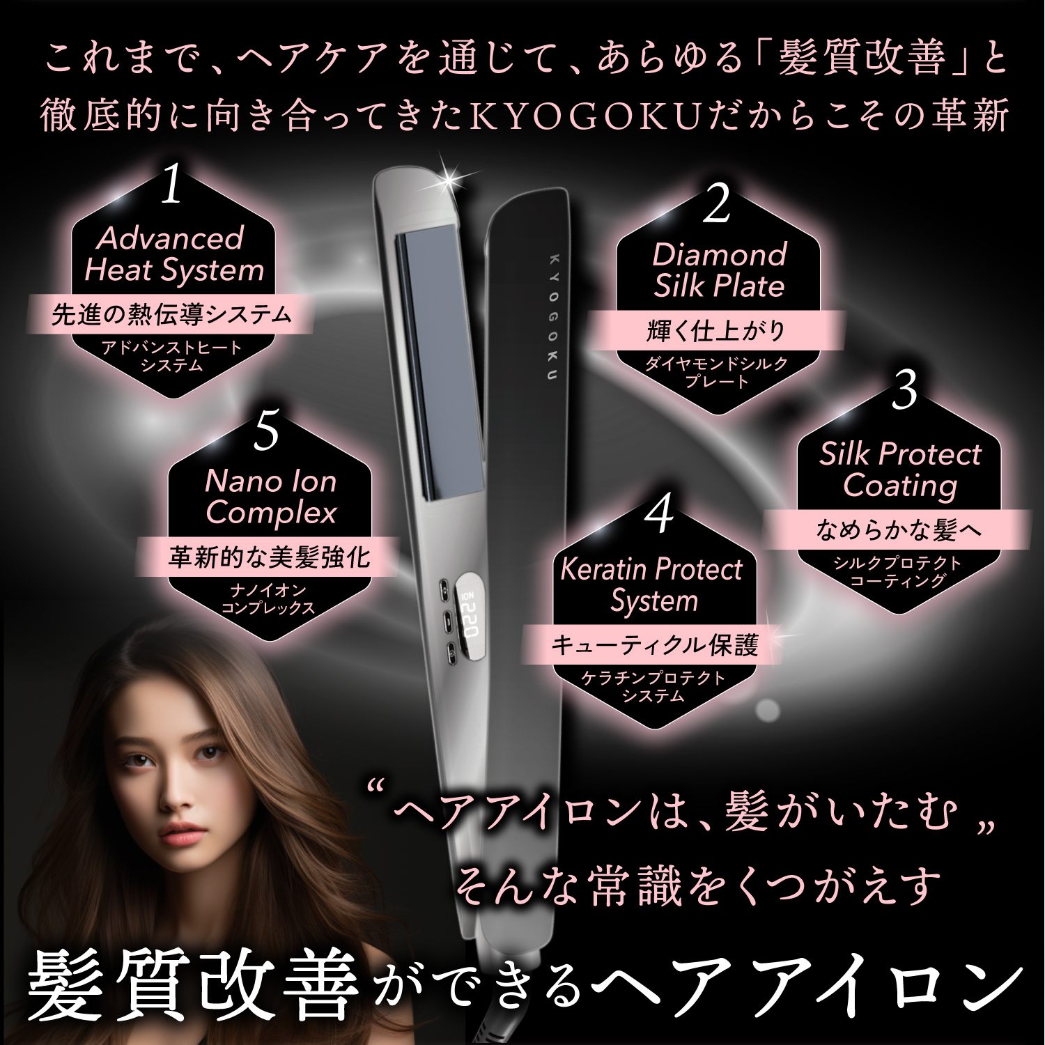 楽天市場】公式 クーポンで最大27%OFF 【 KYOGOKU ナノシルクケラチン