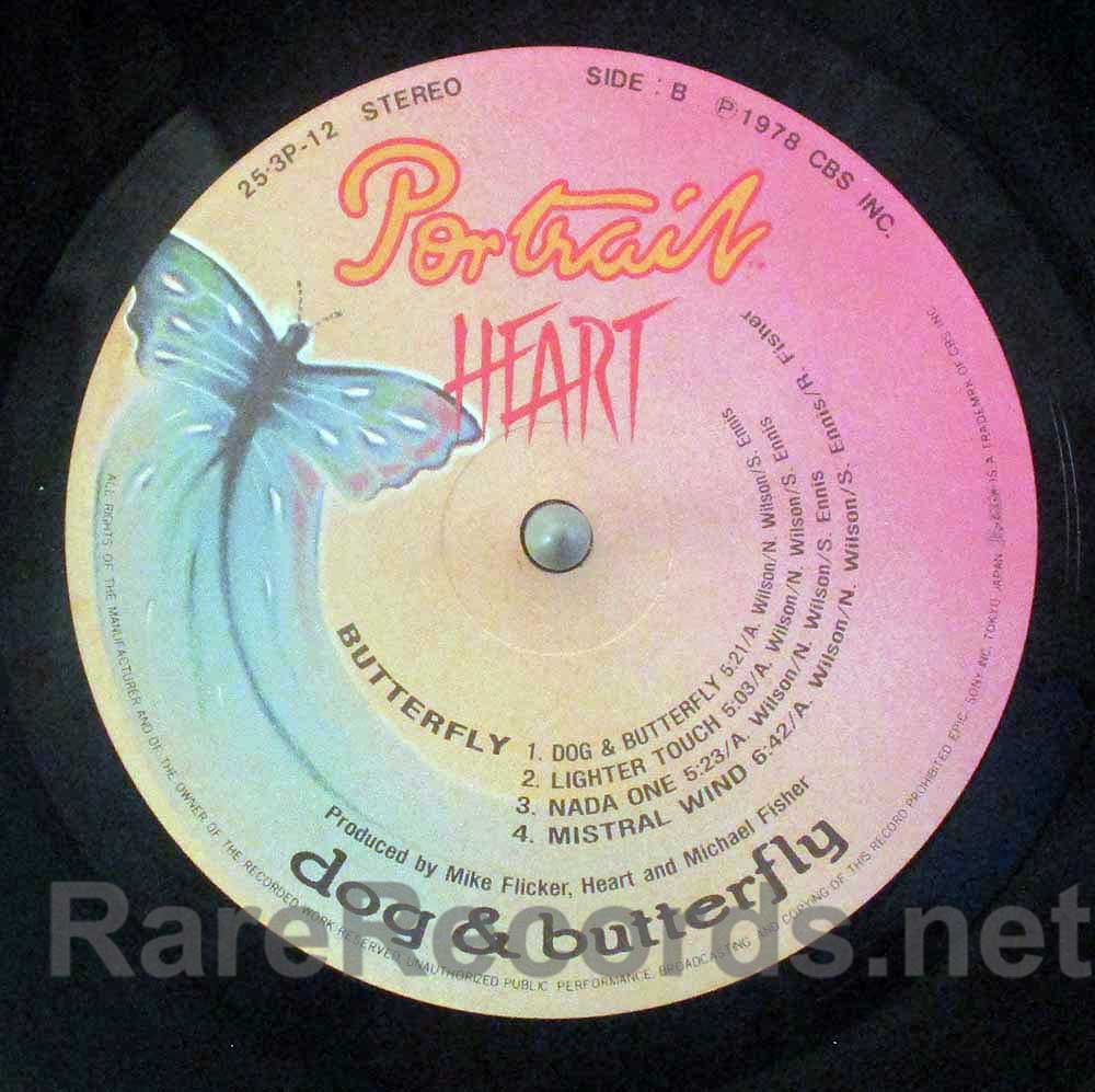 Heart – Dog & Butterfly 1978 Japan LP with obi