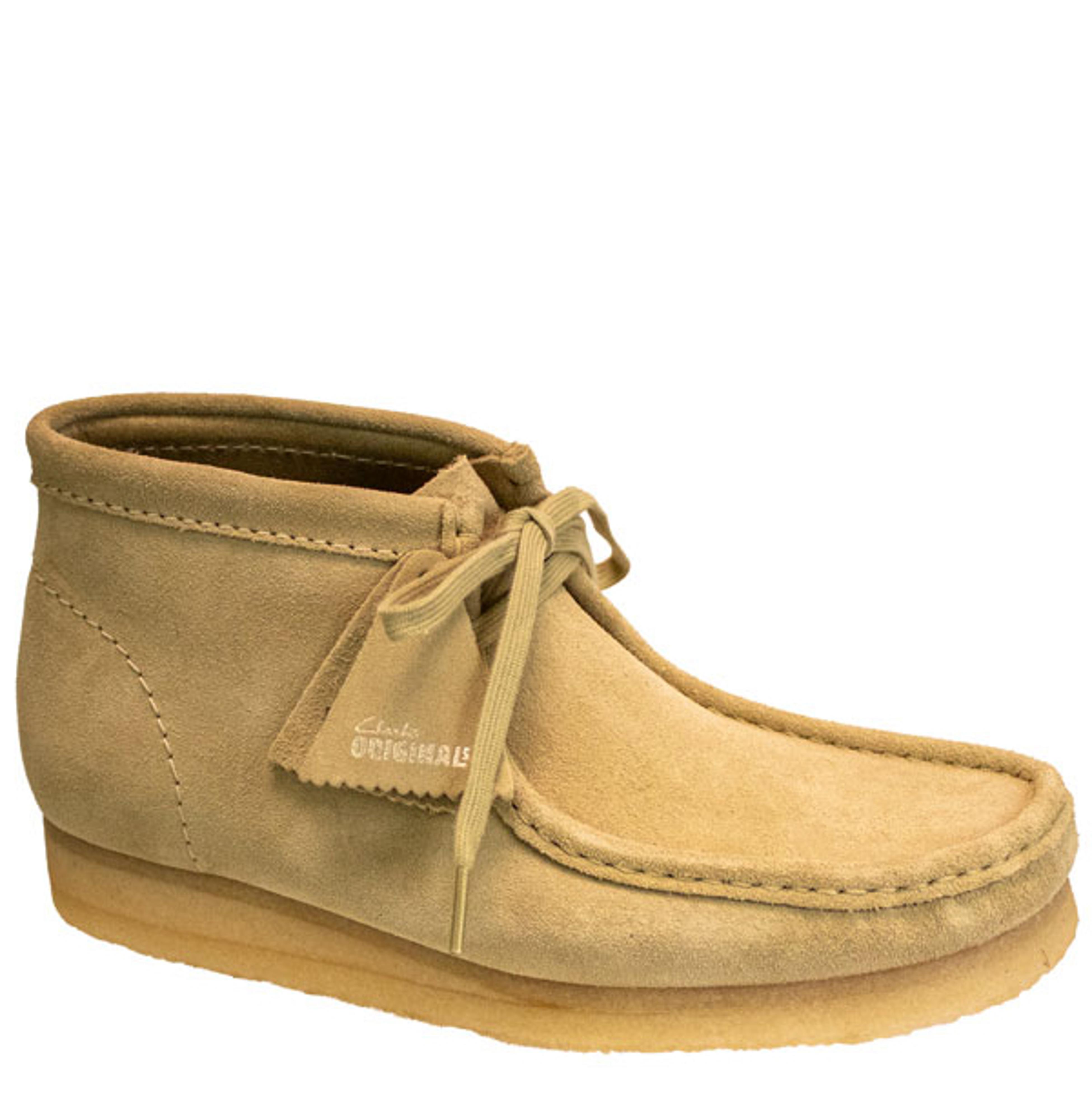 Mens WALLABEE Boot / Maple suede | Tops For Shoes