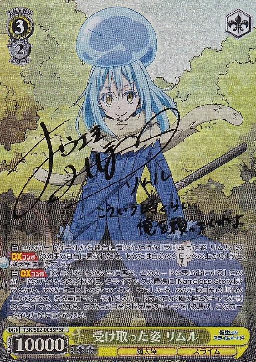 ヴァイスシュヴァルツリムル＝テンペストTD SP サイン