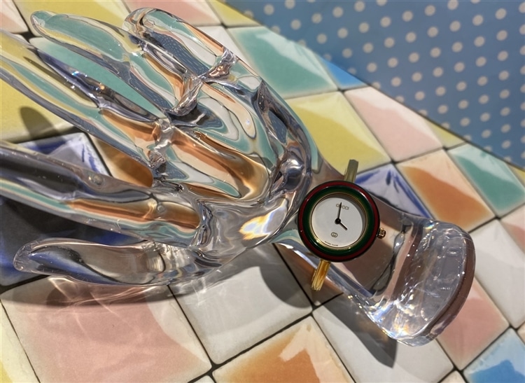 VINTAGE】GUCCIの12リング付いている豪華なチェンジベゼルをご紹介