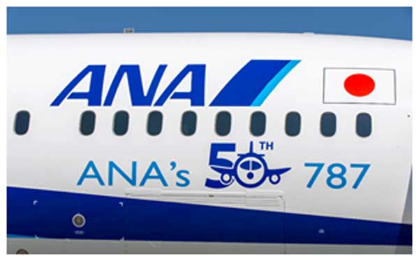 ANA B787-8 『成田市制施行70周年』塗装 ギア着脱可 1/400 ANA
