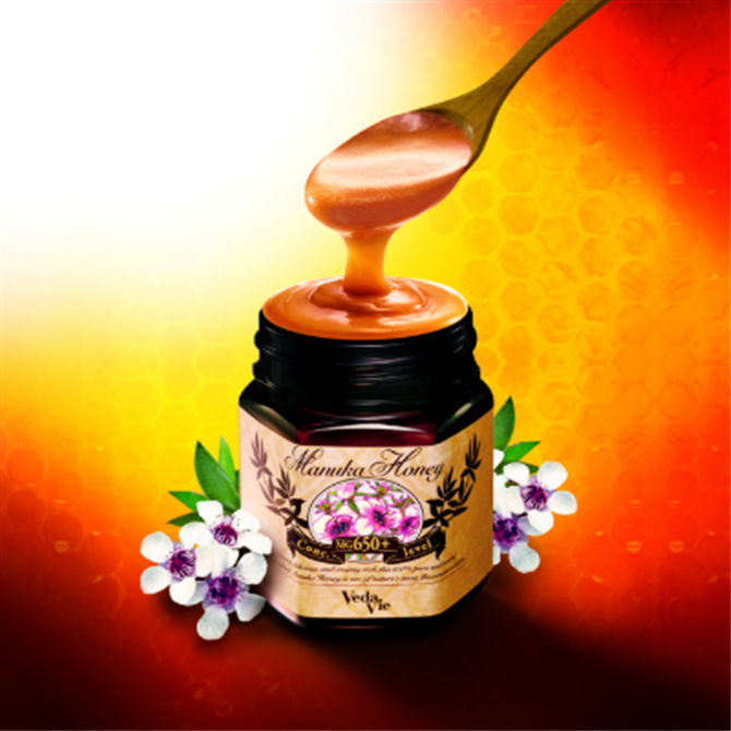 マヌカハニー MG300+: マヌカハニージンジャー,ハーブ,マヌカーハニー