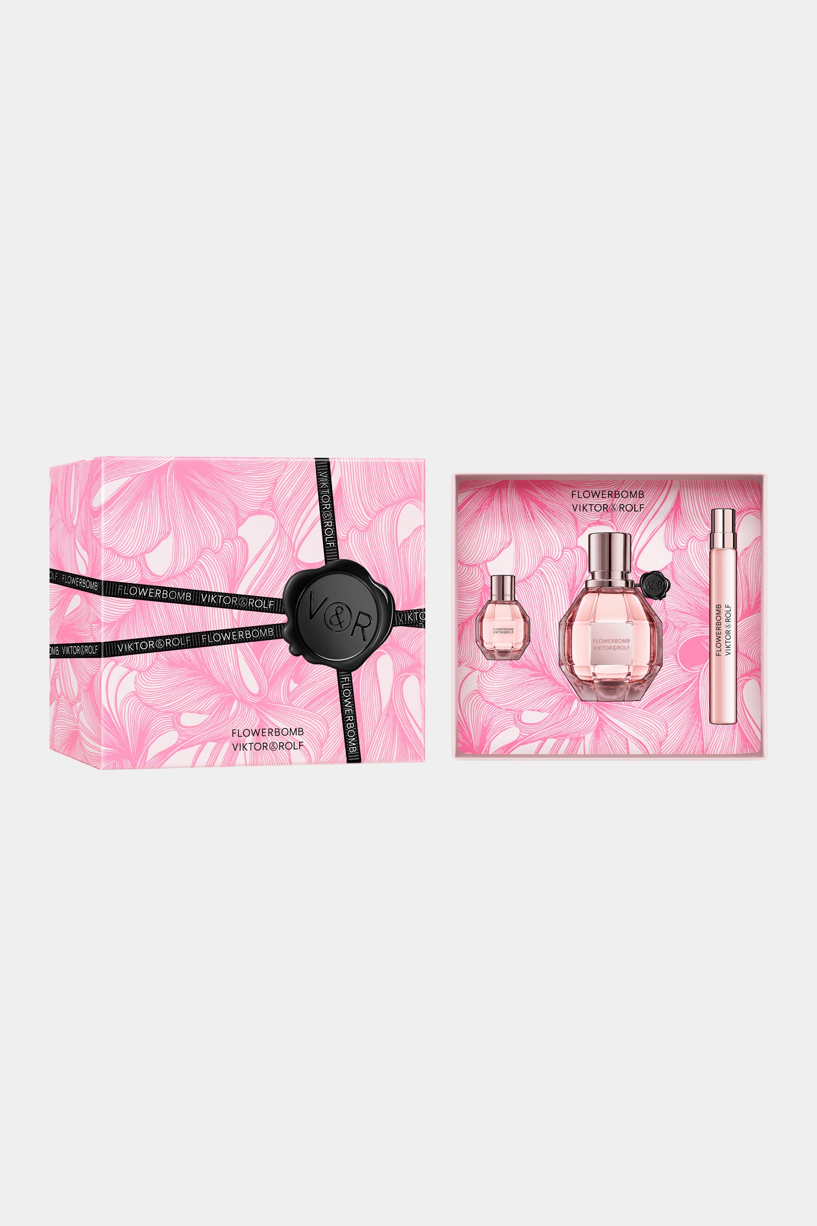 Viktor&Rolf's Flowerbomb Eau de Parfum Trio Gift Set