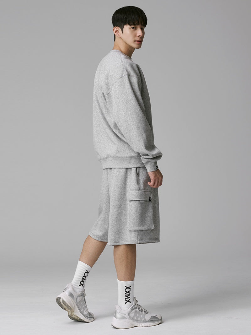 XEXYMENS XTMMT10J3 裏起毛 エッセンシャル シグネチャー スウェット