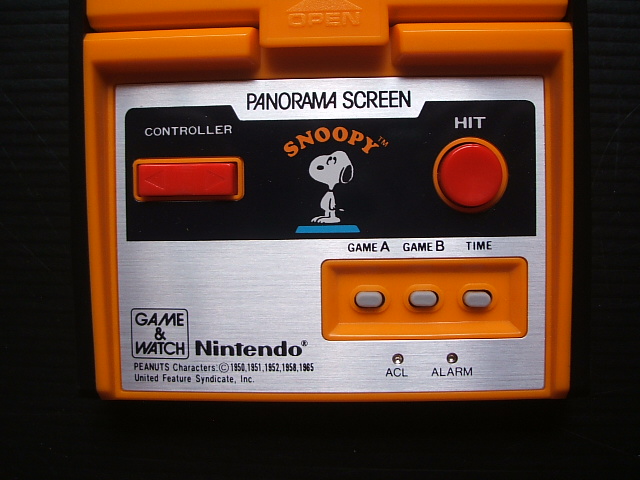 スヌーピー パノラマスクリーン SNOOPY 箱説有 ゲームウォッチ - 遊戯屋
