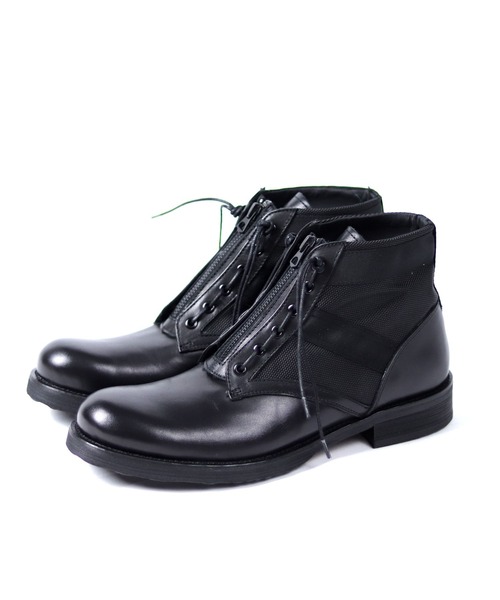 whoop-de-doo（フープディドゥ） ブーツ センタージップレースアップ