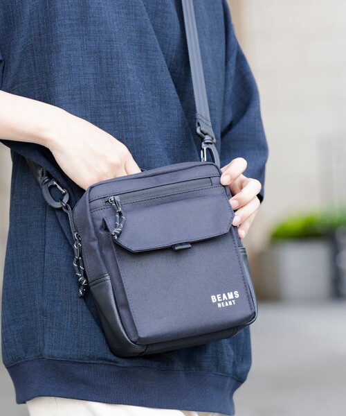 BEAMS HEART（ビームス ハート） ショルダーバッグ シャンブレー 杢