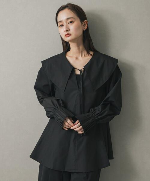 SENSE OF PLACE by URBAN RESEARCH ブラウス シャツ ビッグカラー