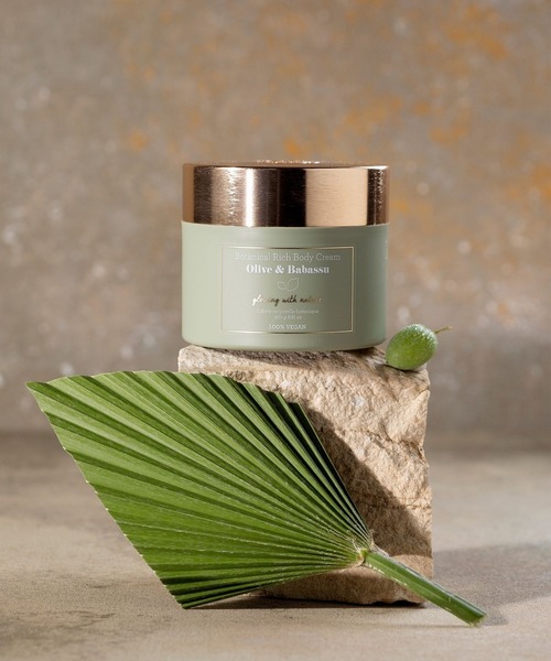 Laline（ラリン） ボディクリーム リッチボディクリーム オリーブ