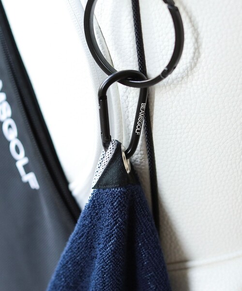 BEAMS GOLF（ビームス ゴルフ） ゴルフ カラビナ付き 今治 ロゴ