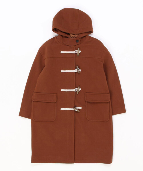 coen（コーエン） ダッフルコート L ブラウン レディース : ZOZOTOWN