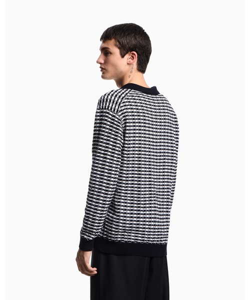 EMPORIO ARMANI セーター ニット 「エンポリオ アルマーニ」Icon ポロ