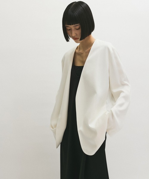 ADAM ET ROPE'（アダムエロペ） ジャケット ノーカラージャケット