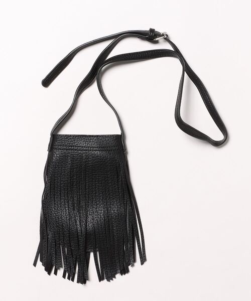 ショルダーバッグ バッグ ロングフリンジ ショルダー ミニバッグ