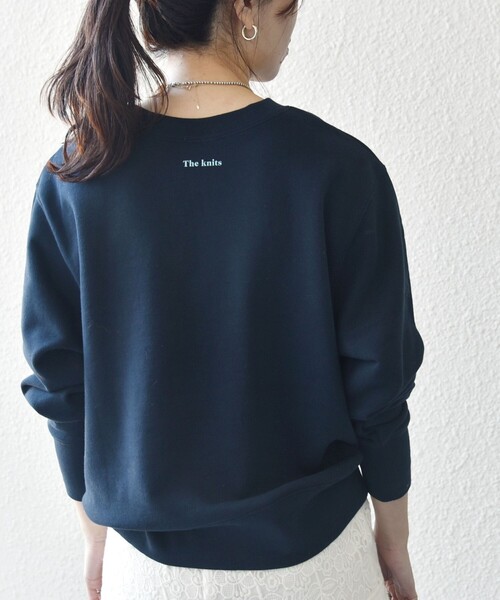 SHIPS any トレーナー スウェット 「SHIPS any別注」THE KNiTS: ロゴ