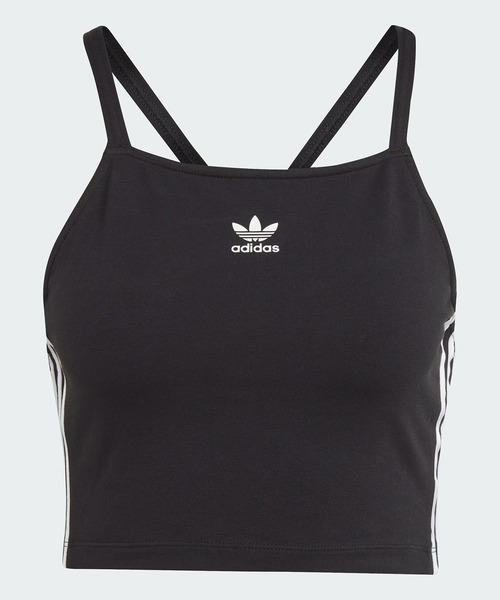 adidas（アディダス） キャミソール スリーストライプス クロップ