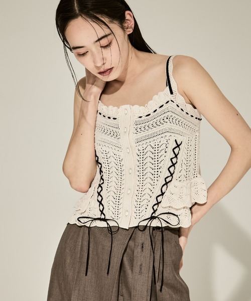 tanakadaisuke（タナカダイスケ） キャミソール 「tanakadaisuke