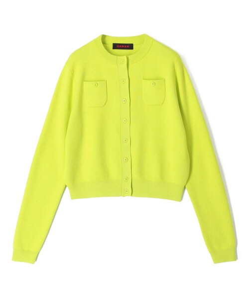 CABaN（キャバン） カーディガン コットンカシミヤ クルーネック