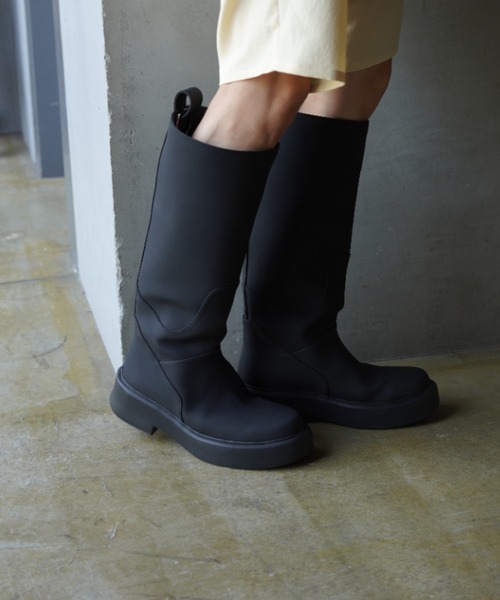 Purpred（パープレッド） 長靴 レインブーツ POLE LONG/ロングブーツ