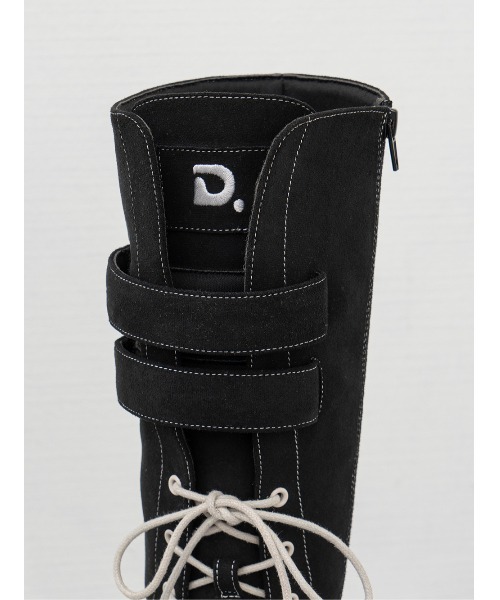 Darich（ダーリッチ） ブーツ Dロゴボリュームステッチロングブーツ