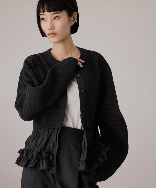 ADAM ET ROPE'（アダムエロペ） カーディガン 「サステナブル