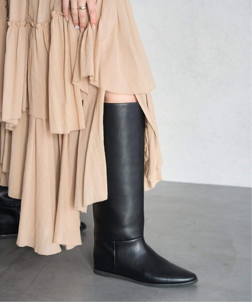 LE TALON（ル タロン） ブーツ 「追加4」2cmワイドシャフトロング