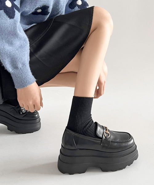 Shoes in Closet（シュークロ） ローファー 厚底 トリプルソール