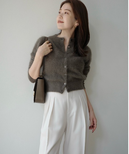 anuans（アニュアンス） カーディガン ラクーンフォックスショート
