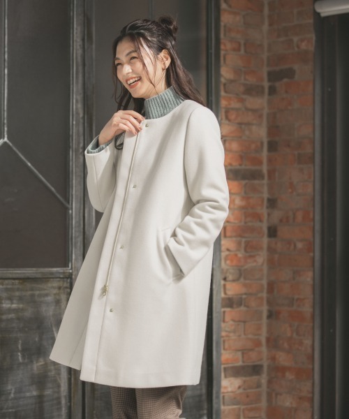 GLOBAL WORK（グローバルワーク） コート アウター 軽やかストレッチ
