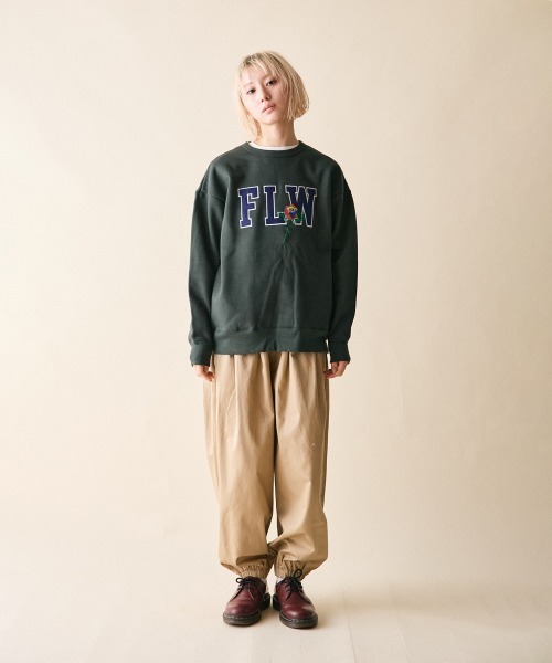rehacer（レアセル） トレーナー スウェット : FLW Logo on Wakayama