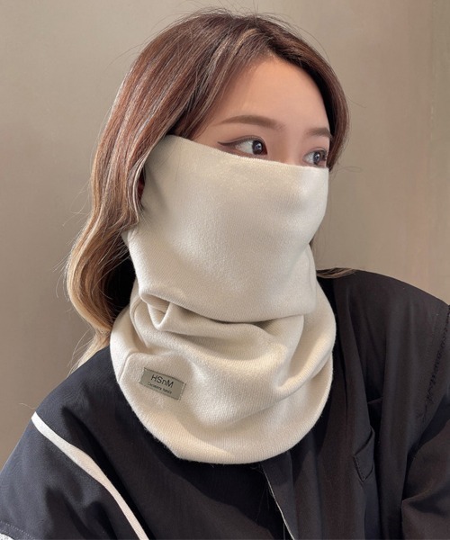 ネックウォーマー スヌード 多機能フリースネックウォーマー
