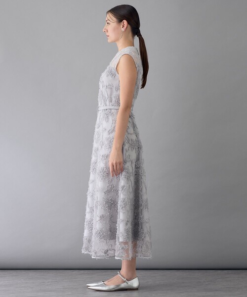 ANAYI（アナイ） ワンピース スノーフレークチュールノースリ