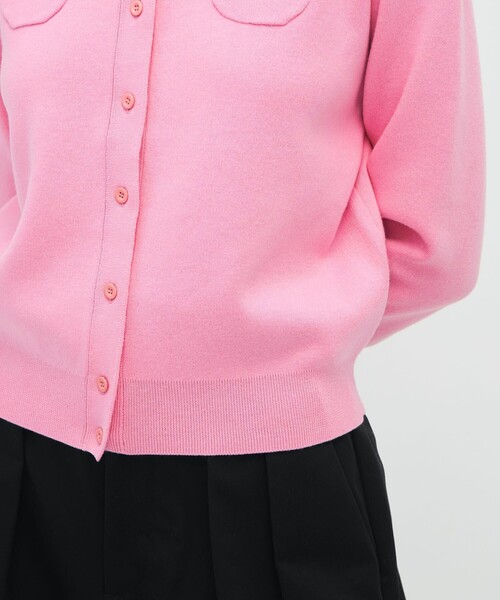 CABaN（キャバン） カーディガン コットンカシミヤ クルーネック