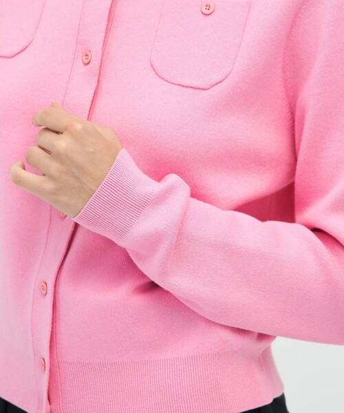 CABaN（キャバン） カーディガン コットンカシミヤ クルーネック