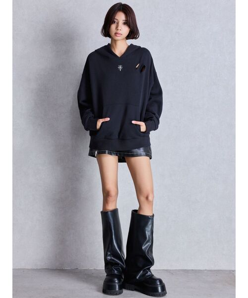 GYDA（ジェイダ） ブーツ GDカバールーズシルエットブーツ レディース