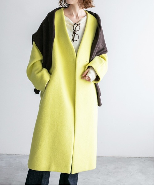 IENA（イエナ） MANTECO ノーカラーコート◇ : ZOZOTOWN Yahoo!店