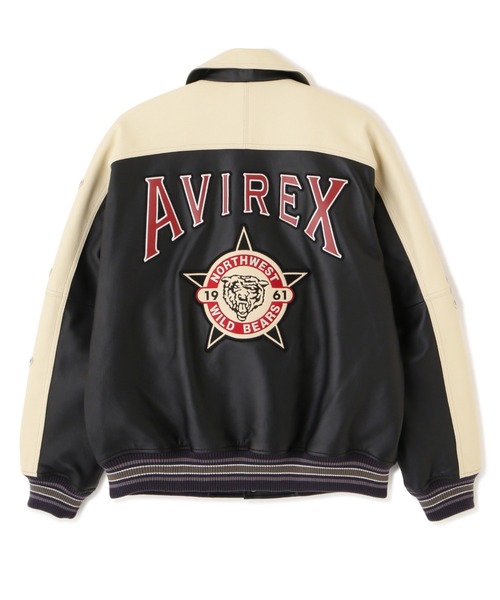 AVIREX（アヴィレックス） スタジャン STADIUM JACKET WILD BEARS