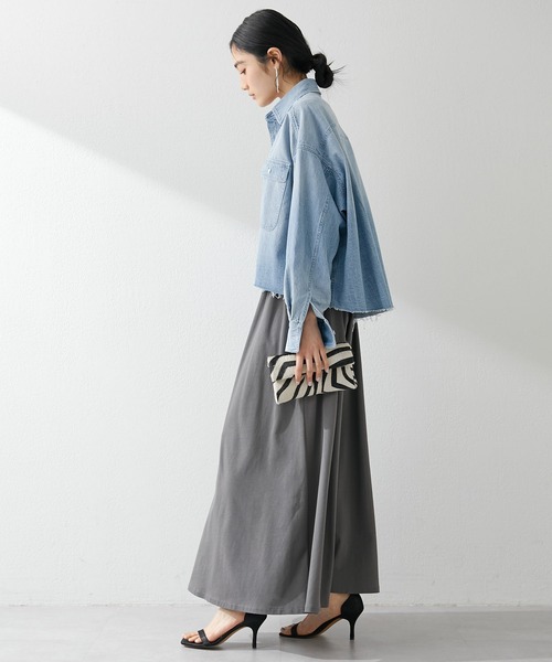 Whim Gazette（ウィム ガゼット） ブラウス シャツ デニムシャツ