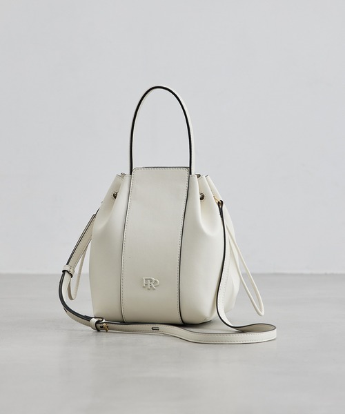 E'POR（エポール） ハンドバッグ 「WEB限定」RPロゴ スプリットレザー