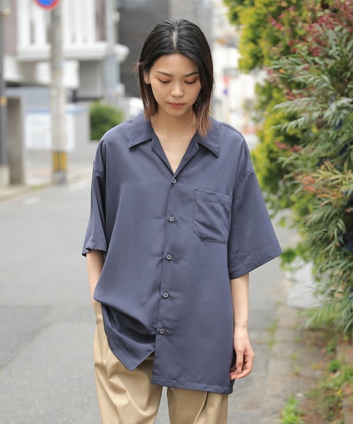 WAIPER.inc シャツ CalTop キャルトップ オープンカラーシャツ 半袖