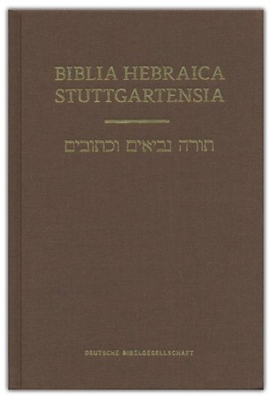 Biblia Hebraica Stuttgartensia (BHS) Standard Edition: Edited By