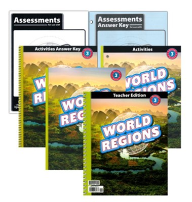 BJU Press Heritage Studies Grade 3: World Regions Homeschool Kit