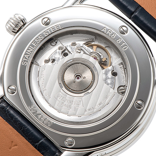 エルメス アルソー グランド リュンヌ ウォッチ W053222WW00 ブルー