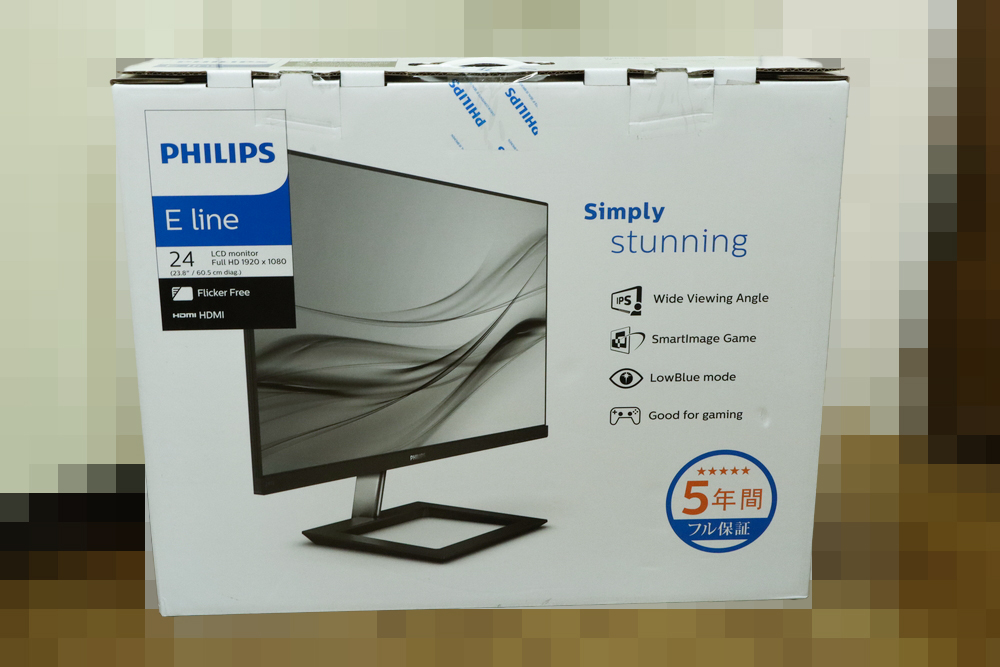 極狭ベゼルと自然な色味のハイコスパ24インチPCモニター：PHILIPS