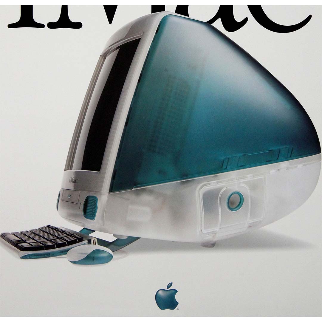 Apple iMac think different 1998, , Original Poster, Affiche