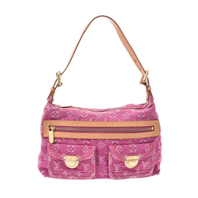 ルイヴィトンバギーPM 14146 ピンク レディース ショルダーバッグ