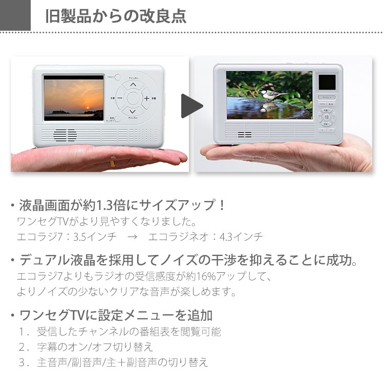 エコラジネオ TLM-ETR017W ｜ あんしんの殿堂 防災館